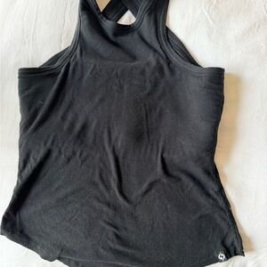 Popflex Not Your Typical Tank Black M Built In Bra Athletic Top